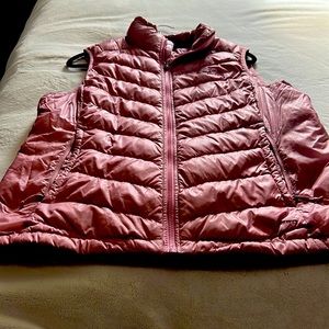 Pink blush North Face vest